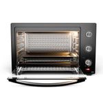 Forno El??trico de Bancada Philco PFE80A 80L 2800W com 4 Resist??ncias Preto 220V
