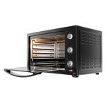 Forno El??trico de Bancada Philco PFE80A 80L 2800W com 4 Resist??ncias Preto 220V