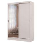 Guarda-roupa 2 portas de correr com espelho max madesa