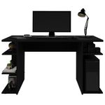 Escrivaninha mesa para computador office 9409 madesa - preto