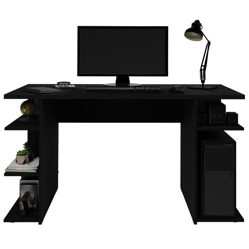 Escrivaninha mesa para computador office 9409 madesa - preto