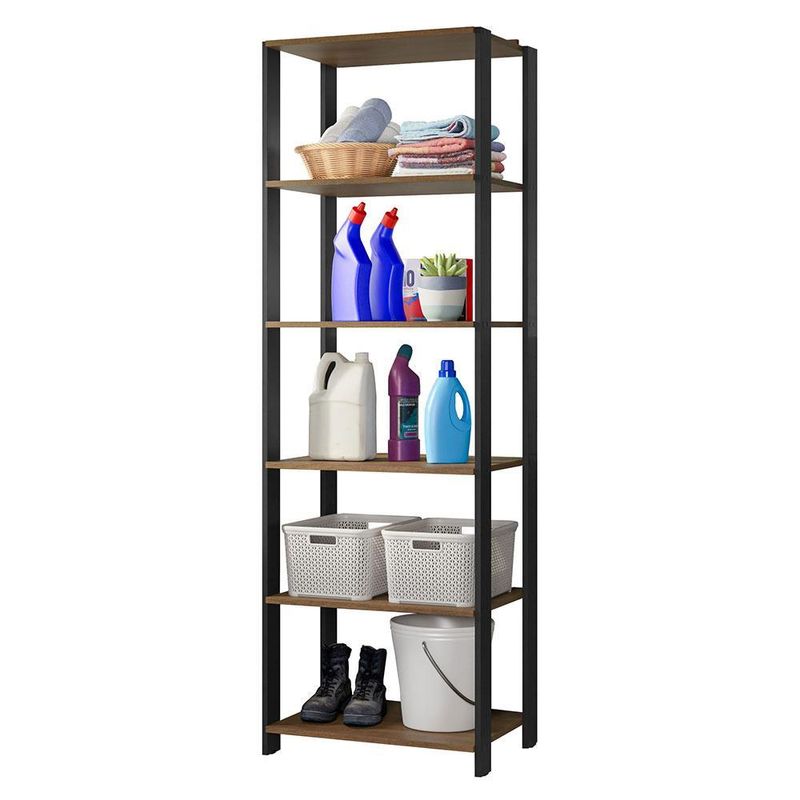 Estante arm??rio multiuso para lavanderia 59 cm valencia madesa