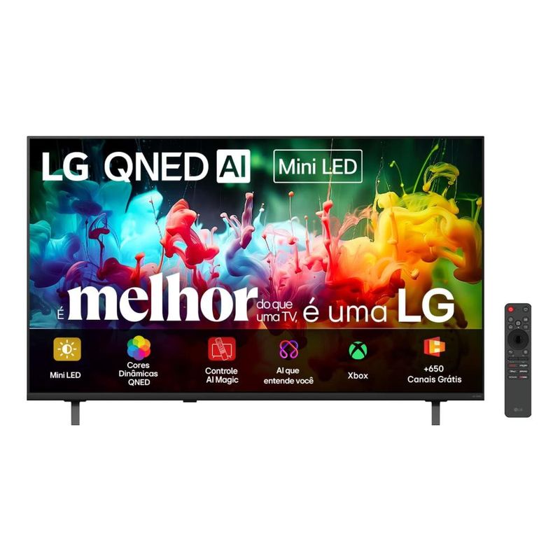Smart tv 50" 4k lg 50qned70bsa qned mini led hdr10 ai webos 26