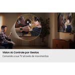 Smart tv samsung 65" 4k neo qled ultra qn65qn70fagxzd painel até 144hz gaming hub processador nq4 ai gen2 preta