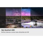 Smart tv samsung 65" 4k neo qled ultra qn65qn70fagxzd painel até 144hz gaming hub processador nq4 ai gen2 preta