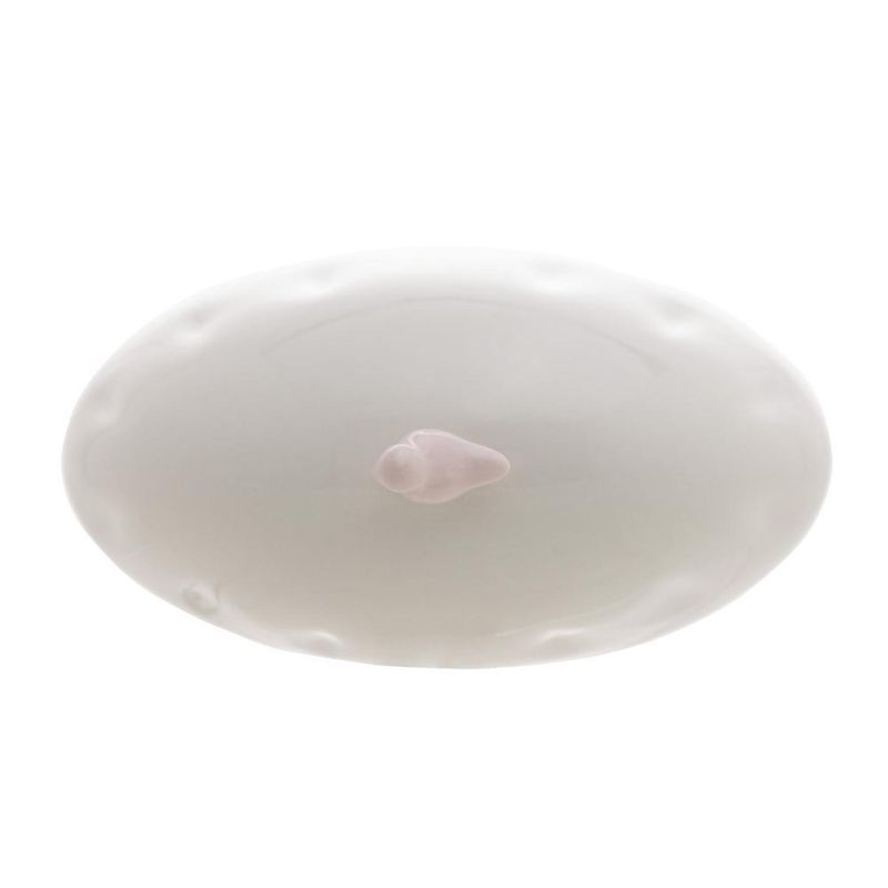Manteigueira wolff birds de porcelana 16cm x 10cm
