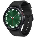 Smartwatch samsung galaxy watch6 classic lte 47mm grafite tela super amoled de 147", bluetooth, wi-fi, gps, nfc e google wear os