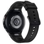 Smartwatch samsung galaxy watch6 classic lte 47mm grafite tela super amoled de 147", bluetooth, wi-fi, gps, nfc e google wear os