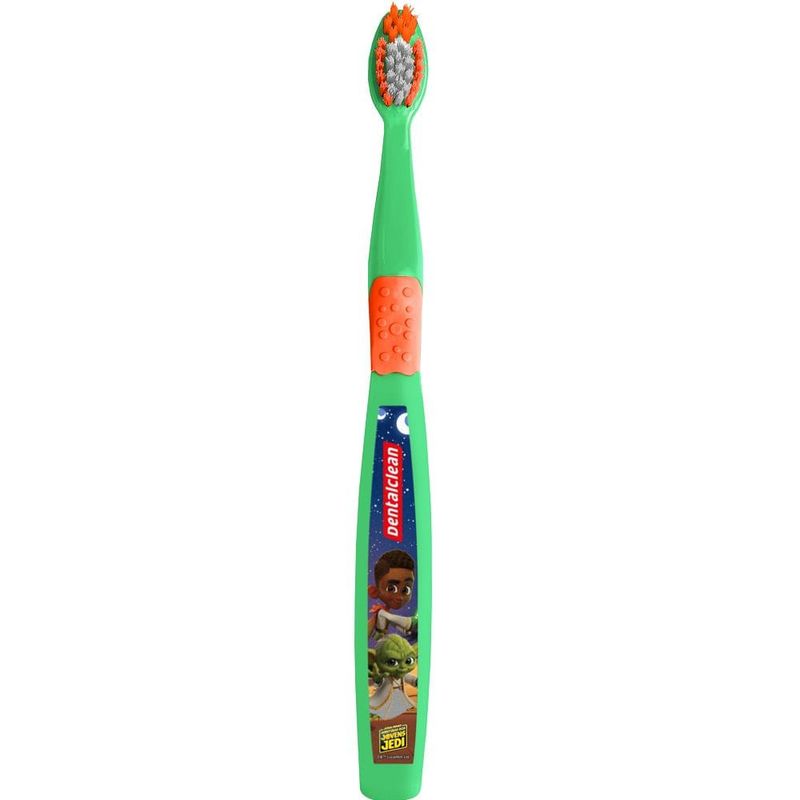 Aprenda escovar dentinhos no tempo correto jovens jedi verde