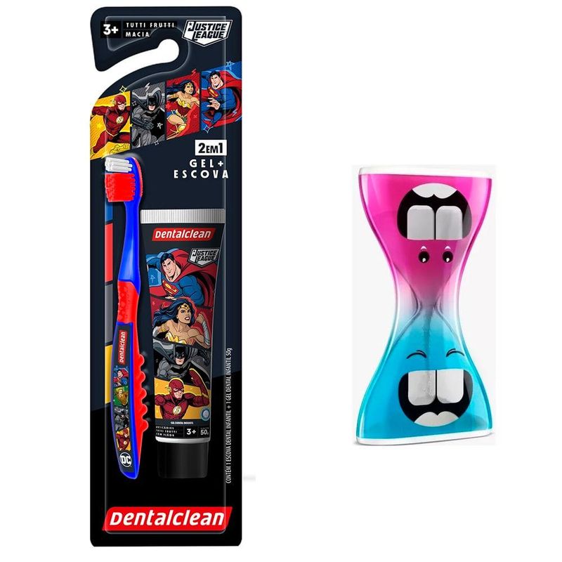 Aprenda escovar dentinhos tempo correto liga justiça herois