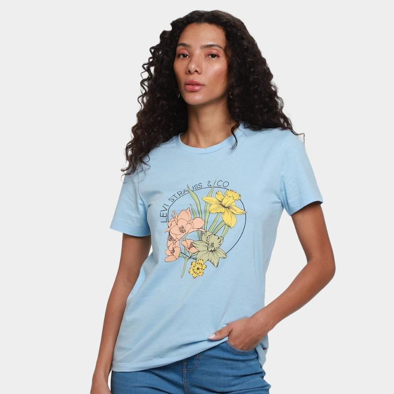 Camiseta levi's the perfect feminina