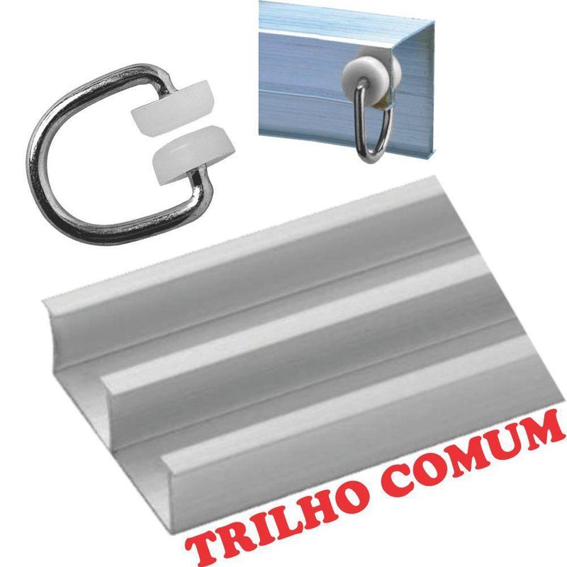 Cortina 3 mts sala quarto luna renda para trilho comum baratissima palha - 100% poliéster