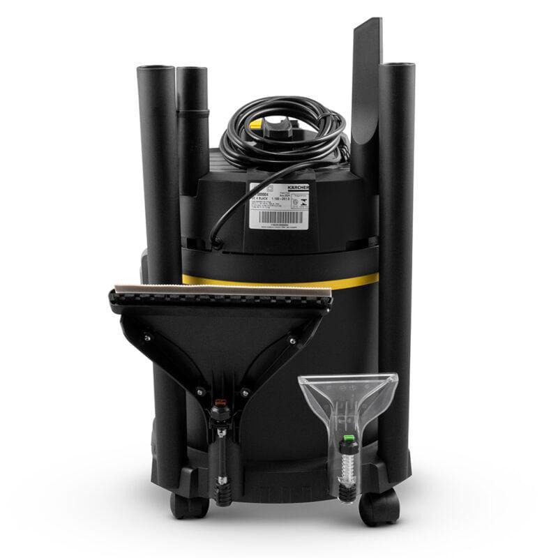 Lavadora extratora kärcher se 4 black 1600w 5 em 1 para estofados e carpetes