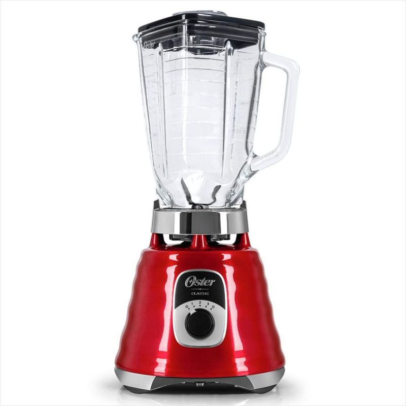 Liquidificador oster clássico new beehive 700w vermelho 220v