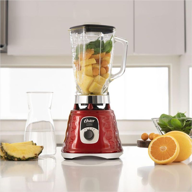 Liquidificador oster clássico new beehive 700w vermelho 220v
