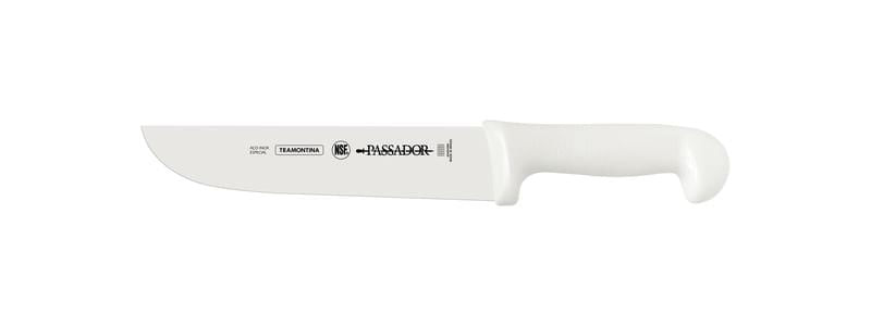 Faca passador inox 8 profissional branco tramontina