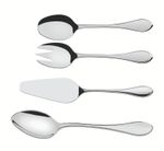 Jogo de utensílios tramontina italy inox alto brilho 4 peças