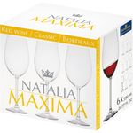 Taça vinho bohemia natalia maxima cristal 590 ml 6 peças