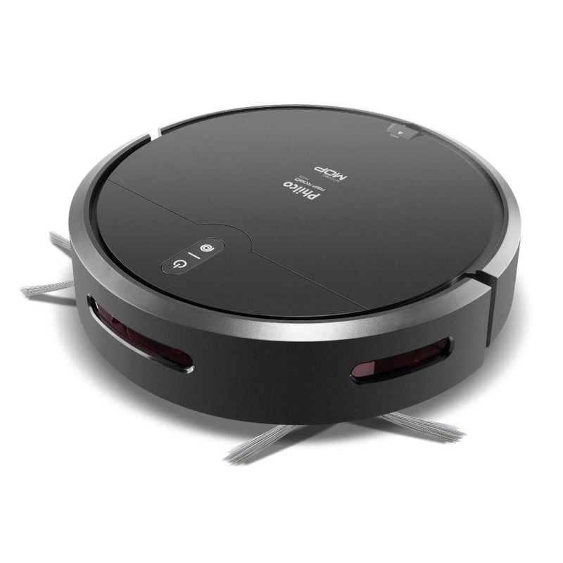 Aspirador robô philco pas23 3 em 1 mop 90min sensor antiqueda e obstáculos bivolt preto