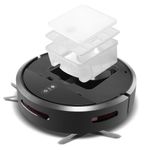 Aspirador robô philco pas23 3 em 1 mop 90min sensor antiqueda e obstáculos bivolt preto