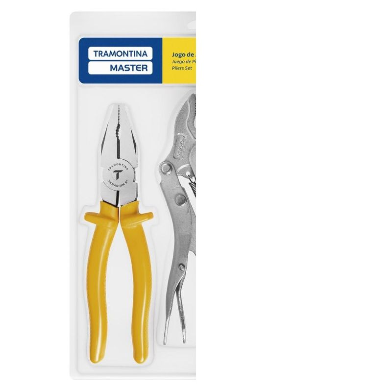 Kit alicate tramontina 10'' 8'' 6''