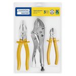 Kit alicate tramontina 10'' 8'' 6''
