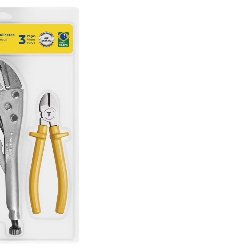 Kit alicate tramontina 10'' 8'' 6''