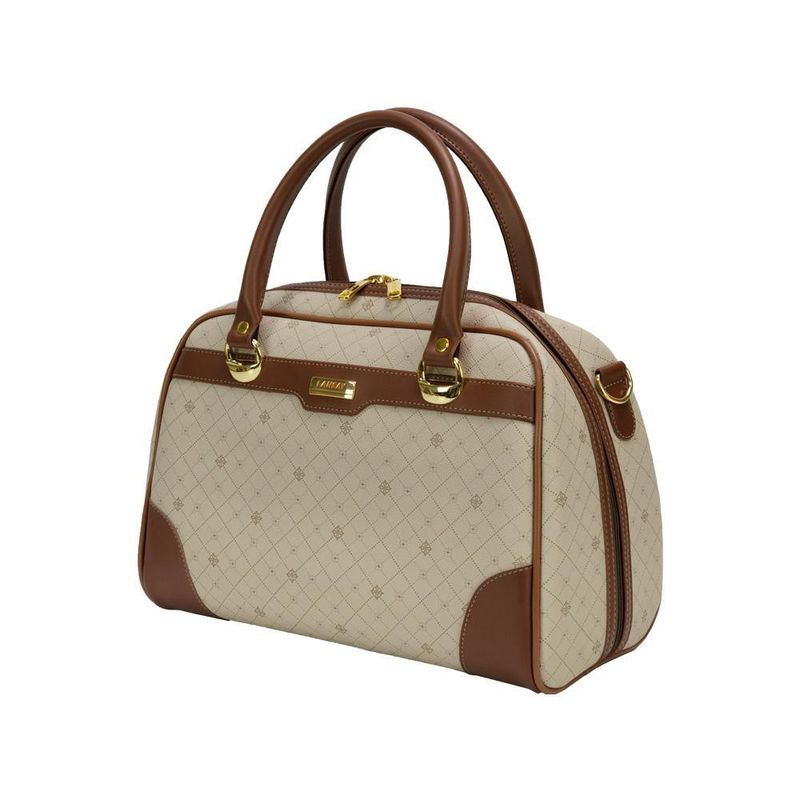 Bolsa média munique gold - bege