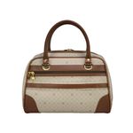 Bolsa média munique gold - bege