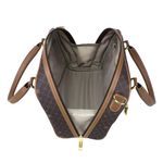 Bolsa pequena lansay munique gold - café