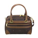 Bolsa pequena lansay munique gold - café