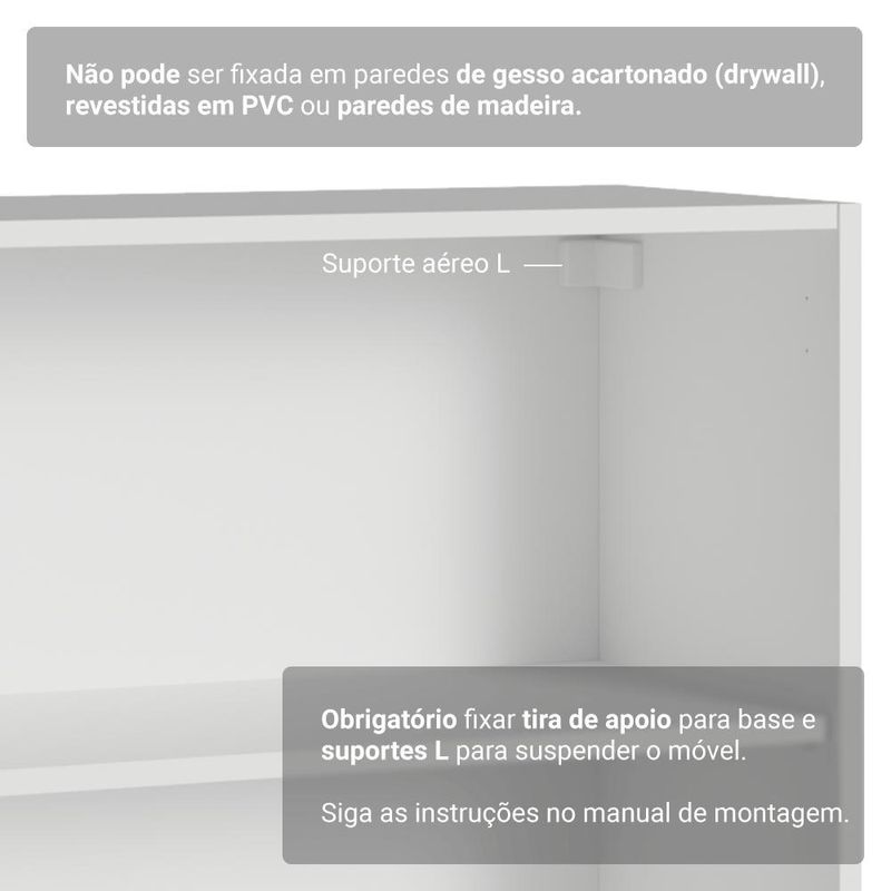 Buffet aparador com adega 100cm 2 portas vik madesa 16 b
