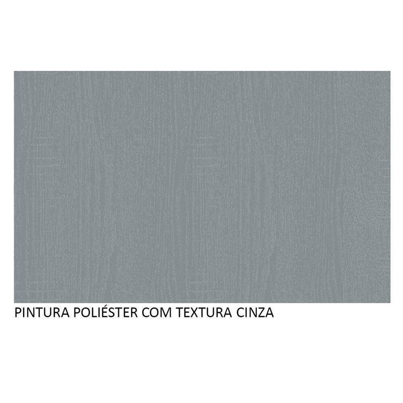 Kit 2 prateleiras suspensas para cozinha madesa 60 cm com mão francesa - cinza