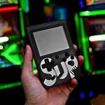 Mini Game Portátil Sup Game Box Plus 500 Jogos Retrô Tela LCD 3 Polegadas 2 Jogadores Utimix