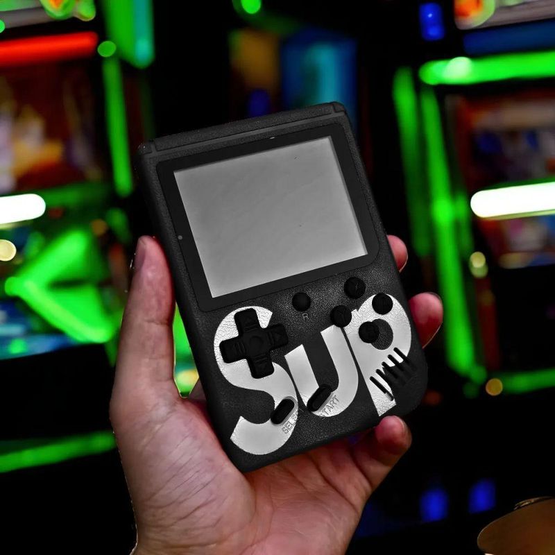 Mini Game Portátil Sup Game Box Plus 500 Jogos Retrô Tela LCD 3 Polegadas 2 Jogadores Utimix