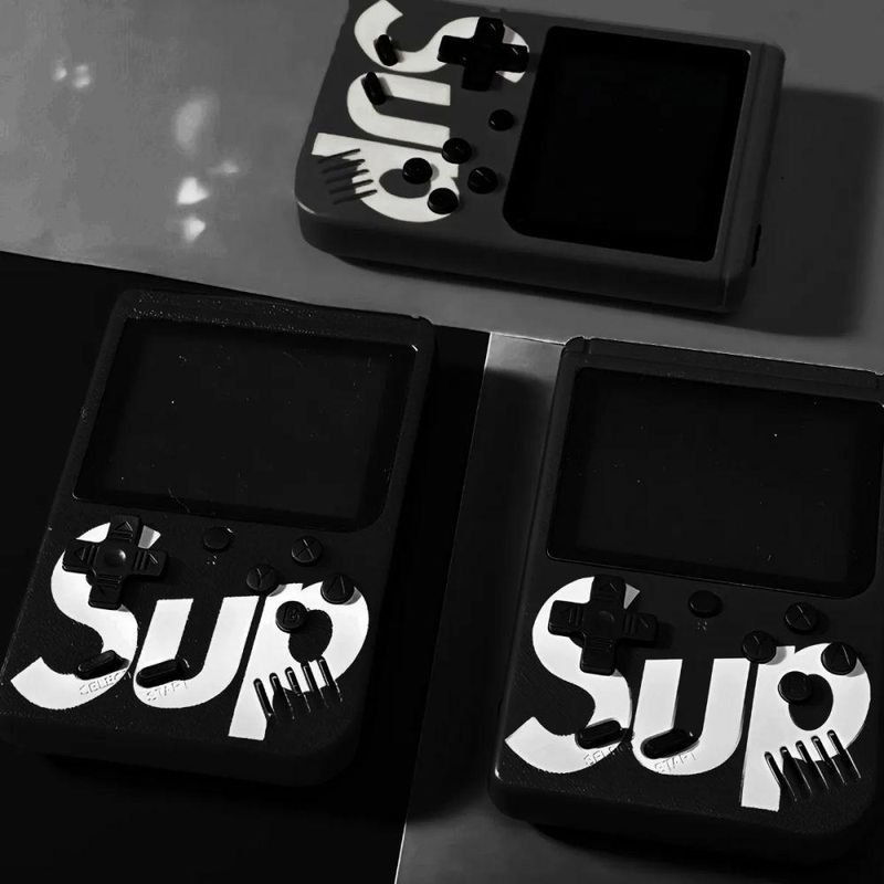 Mini Game Portátil Sup Game Box Plus 500 Jogos Retrô Tela LCD 3 Polegadas 2 Jogadores Utimix