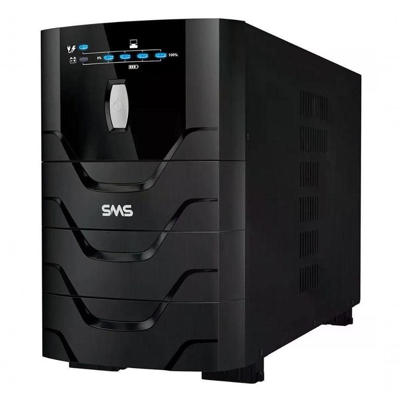 Nobreak SMS 27747-NG Interativo com Regulação On-Line Bivolt Preto 3000VA