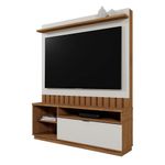 Estante Home Theater Diamantina 1 Porta MDF 150CM Amêndoa Möbler