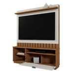 Estante Home Theater Diamantina 1 Porta MDF 150CM Amêndoa Möbler