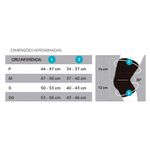 Joelheira PRO Knit 3D N1 Sport Branco Tamanho GG