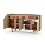 Aparador Buffet Tâmisa Moderno 4 Portas MDF MDP 160CM Fendi Bechara Móveis