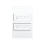 Dimmer Duplo Stouch Dualcut 4x2 Dimerização por Corte de Fase Branco Stella Bivolt
