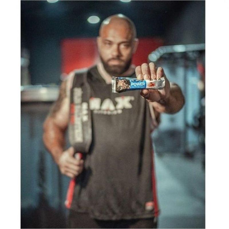 Barra de Proteína Max Titanium Power Protein Bar Bombom de Avelã com Coco 492G