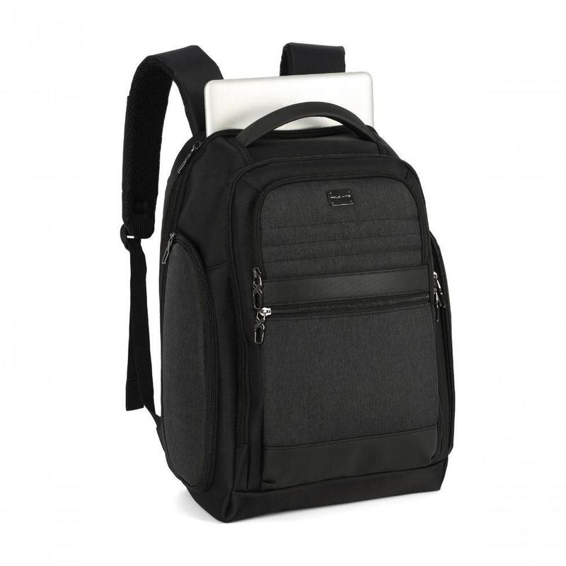 Mochila Laptop Masculino Preto - Unico Preto