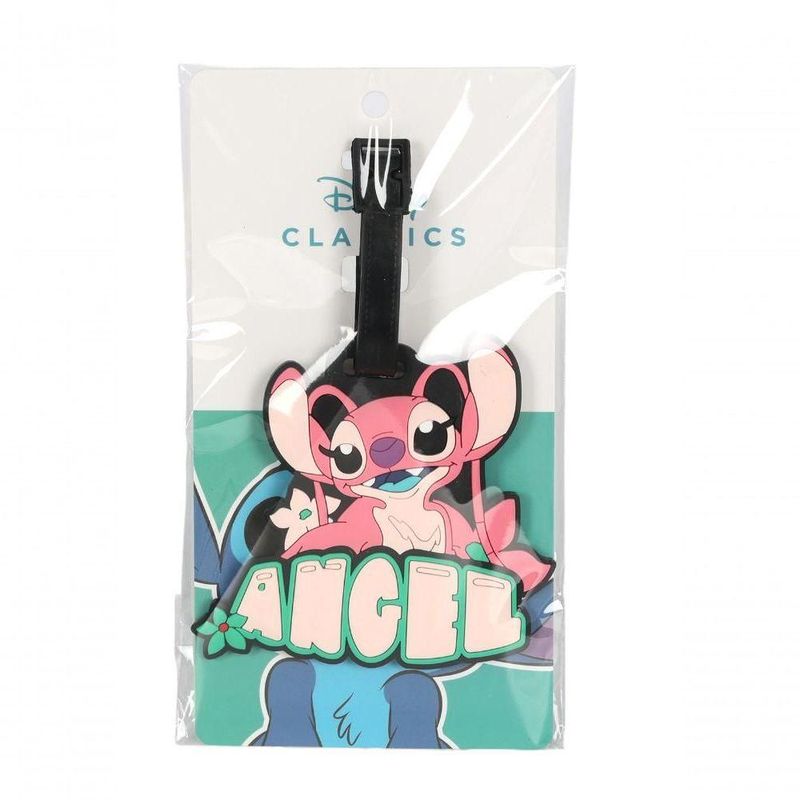 Identificador de Bagagem Luxcel ID00076ST Pvc Emborrachado Rosa Unissex