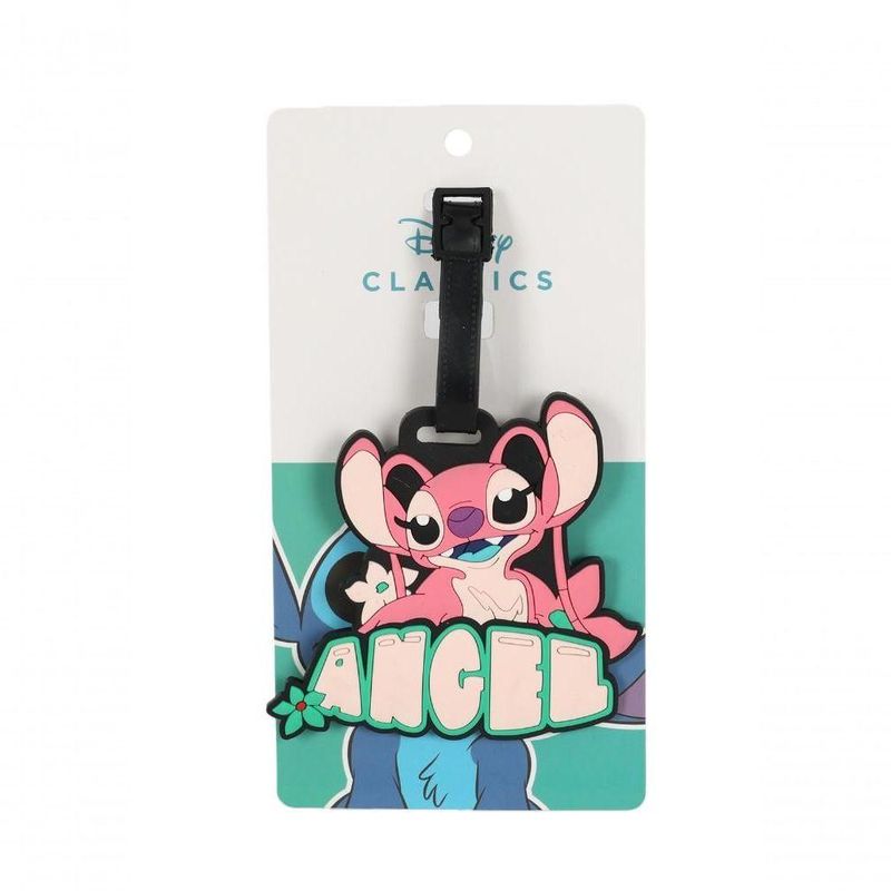Identificador de Bagagem Luxcel ID00076ST Pvc Emborrachado Rosa Unissex
