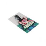 Identificador de Bagagem Luxcel ID00076ST Pvc Emborrachado Rosa Unissex