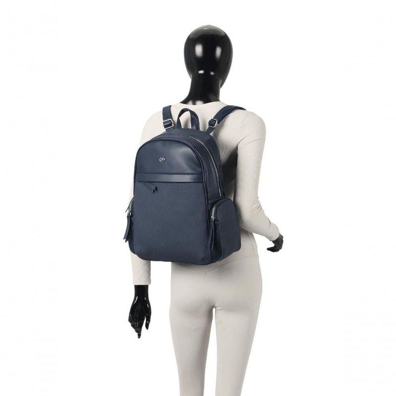 Bolsa Gash BS73006GA PU 38cm X 27cm X 13cm Azul Marinho Feminino