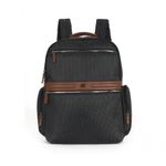 Mochila Feminina Luxcel Gash Náilon com Detalhes em PU Preto 14L Feminino