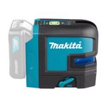 Nivelador laser de linhas cruzadas 25m resistente Água com bolsa suporte de parede sk106gdz makita